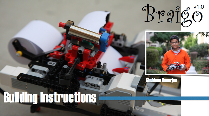 Illustration for article titled Braigo - Braille Printer with Lego - How to build? Instructions available here